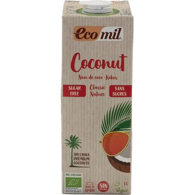 Bebida de Coco Ecomil Orgánico Sin Azúcar - Bebida de Coco Bebida de Coco Ecomil Orgánico Sin Azúcar - Bebida de Coco