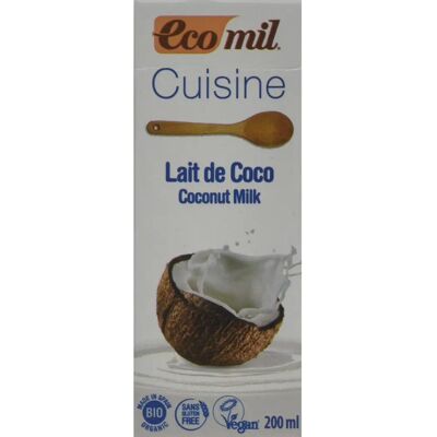 Ecomil Kokos Cuisine Vegane Kochsahne - Kochsahne Ecomil Kokos Cuisine Vegane Kochsahne - Kochsahne