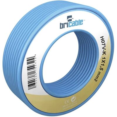 Famatel Modelo CR19896 Azul 1.5mm² 100m Cable Unipolar Famatel Modelo CR19896 Azul 1.5mm² 100m Cable Unipolar