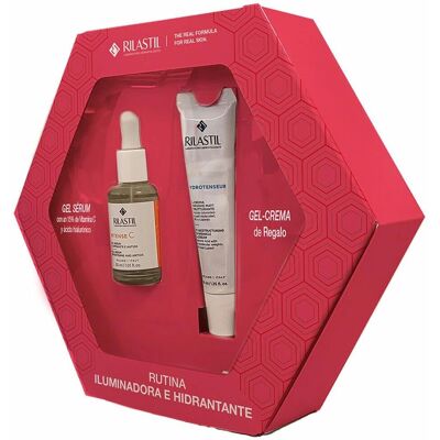 Set di Siero e Crema Gel Anti-Rughe Rilastil - 2 pezzi Set di Siero e Crema Gel Anti-Rughe Rilastil - 2 pezzi