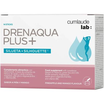 Cumlaude Lab Drenaqua plus - Drenagem de líquidos - 14 Stick Cumlaude Lab Drenaqua plus - Drenagem de líquidos - 14 Stick