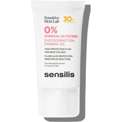 Sensilis Photocorrection Mineral SPF30 - Crème solaire pour peaux sensibles Sensilis Photocorrection Mineral SPF30 - Crème solaire pour peaux sensibles