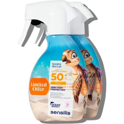 Sensilis Spray de Protección Solar SPF50+ Pediátrica Resistente al Agua - Para Niños Sensilis Spray de Protección Solar SPF50+ Pediátrica Resistente al Agua - Para Niños