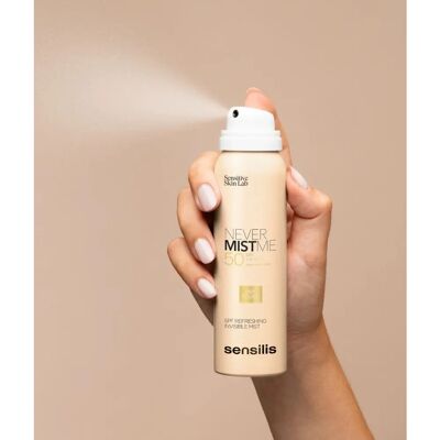 Sensilis Never Mist Me SPF50 Usynlig spray - SPF 50 Sensilis Never Mist Me SPF50 Usynlig spray - SPF 50