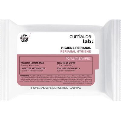 Lingettes Perianales Cumlaude Lab - Nettoyage Doux - Lingettes - Publicité Lingettes Perianales Cumlaude Lab - Nettoyage Doux - Lingettes - Publicité