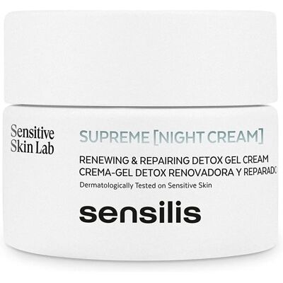 Sensilis Supreme Nachtcreme - Anti-Aging & Detox Nachtcreme Sensilis Supreme Nachtcreme - Anti-Aging & Detox Nachtcreme