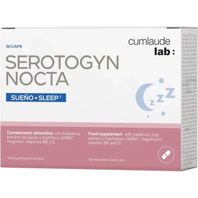 Cumlaude Lab Serotogyn Nocta - Soutien relaxant en ménopause - Publicité Cumlaude Lab Serotogyn Nocta - Soutien relaxant en ménopause - Publicité