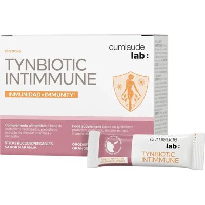Cumlaude Lab Tynbiotic Intimmune - Saveur Orange - 28 Stick - Publicité Cumlaude Lab Tynbiotic Intimmune - Saveur Orange - 28 Stick - Publicité