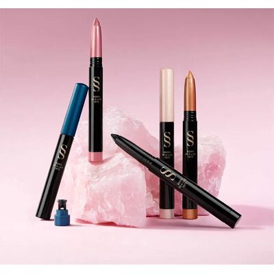 Sensilis Jumbo Eyes Rose Clair 3-en-1 Eyeliner, Ombre, Crayon Sensilis Jumbo Eyes Rose Clair 3-en-1 Eyeliner, Ombre, Crayon