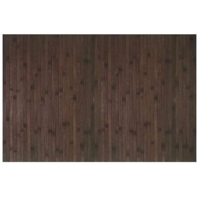 Stor Planet Dunkelbraune Bambus-Teppich - Rechteckig 160x240cm Stor Planet Dunkelbraune Bambus-Teppich - Rechteckig 160x240cm