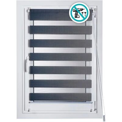 Estor enrollable Plata 120x180cm - Rollo Estor enrollable Plata 120x180cm - Rollo