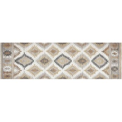 Alfombra CROMA COLLECTION Estilo Kilim con Acolchado de Espuma - Interior 60x200cm Alfombra CROMA COLLECTION Estilo Kilim con Acolchado de Espuma - Interior 60x200cm