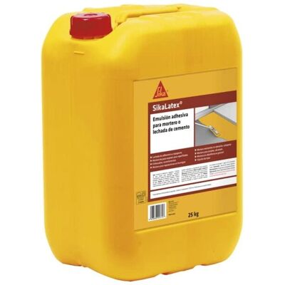 Emulsão adesiva branca Sika Latex - Resistente à água - 5kg Emulsão adesiva branca Sika Latex - Resistente à água - 5kg