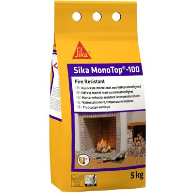 Sika Monotop 100 Resistente al Fuoco - Malta Resistente al Fuoco Sika Monotop 100 Resistente al Fuoco - Malta Resistente al Fuoco