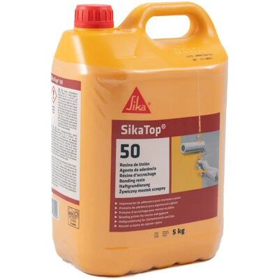 Sika Top 50 Resina de União - Concreto, Tijolo, Pedra Natural/Artificial - 5kg Sika Top 50 Resina de União - Concreto, Tijolo, Pedra Natural/Artificial - 5kg