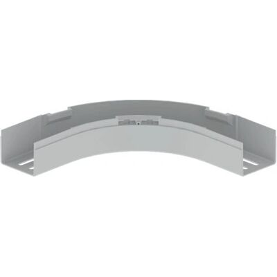 Unex 66060 Goulotte Plate - 90° Gris Unex 66060 Goulotte Plate - 90° Gris