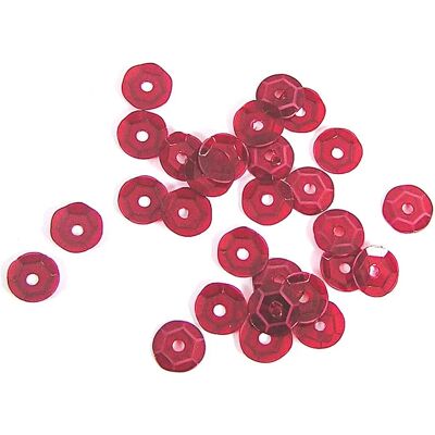 INNSPIRO - Z14721 - Trans. Rojo - 7mm - Purpurina INNSPIRO - Z14721 - Trans. Rojo - 7mm - Purpurina