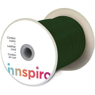 INNSPIRO - 260906 - Verde - 3.0 mm - Cuerda de cuero INNSPIRO - 260906 - Verde - 3.0 mm - Cuerda de cuero