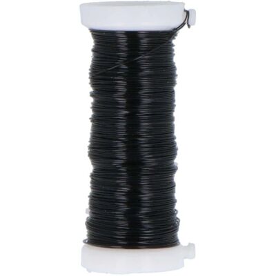 INNSPIRO - 15598 - Noir - 0,25 mm - cuivre - fil INNSPIRO - 15598 - Noir - 0,25 mm - cuivre - fil