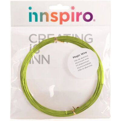 Innspiro - MagicWire 2.0mm 5m - Vert Pomme - Fil de bricolage Innspiro - MagicWire 2.0mm 5m - Vert Pomme - Fil de bricolage