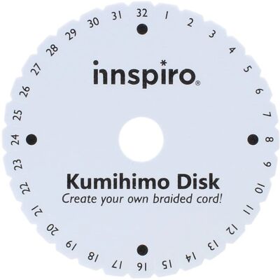 INNSPIRO - 20003 - diameter 15 cm - Kumihimo disk INNSPIRO - 20003 - diameter 15 cm - Kumihimo disk