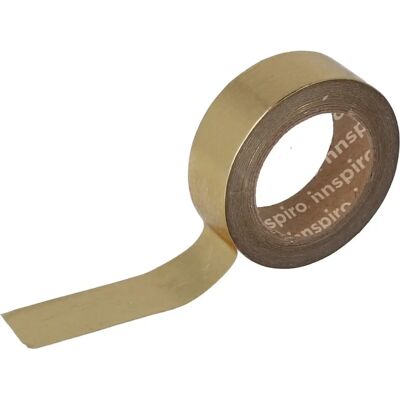 INNSPIRO - 17411 - Or - 15 mm x 10 m - Ruban de masquage INNSPIRO - 17411 - Or - 15 mm x 10 m - Ruban de masquage