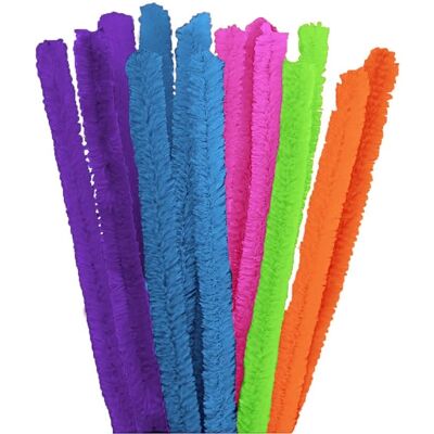 Innspiro 99040 - Chenilles souples - 6 couleurs - 15mm x 50cm - 10 pièces Innspiro 99040 - Chenilles souples - 6 couleurs - 15mm x 50cm - 10 pièces