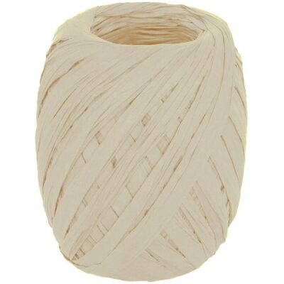 INNSPIRO - 99817 - Bianco - 4mmx30m - Raffia di carta INNSPIRO - 99817 - Bianco - 4mmx30m - Raffia di carta
