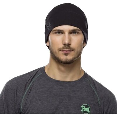 Buff Chapeau en Laine Merino (113013) noir - Publicité Buff Chapeau en Laine Merino (113013) noir - Publicité