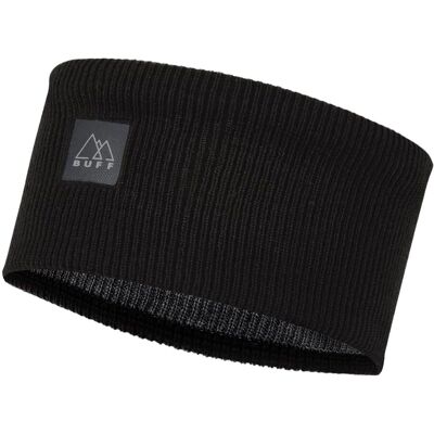 Buff Crossknit Headband (126484) - solid black Buff Crossknit Headband (126484) - solid black