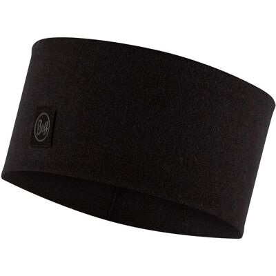 Buff Merino Headband Wide (129441) - black Buff Merino Headband Wide (129441) - black