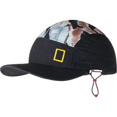 Czapka Buff Explore Czarna 5 Panel - Ochrona UV 50 Czapka Buff Explore Czarna 5 Panel - Ochrona UV 50
