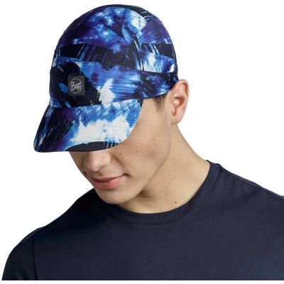 Buff Bleu LXL Casquette de course légère et pliable - Vêtements de sport Buff Bleu LXL Casquette de course légère et pliable - Vêtements de sport
