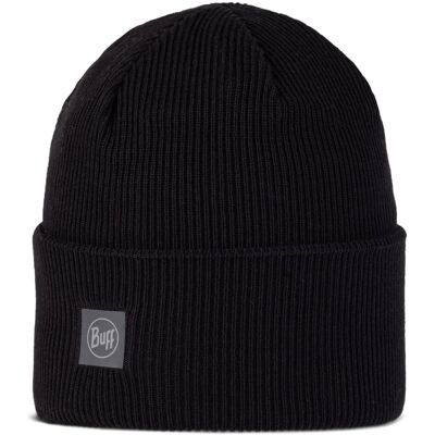 Buff Crossknit Beanie (132891) - uni schwarz Buff Crossknit Beanie (132891) - uni schwarz