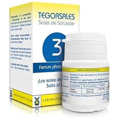 Tegor Sport Ferrum Phos D6 Sales - Suplemento Dietético Tegor Sport Ferrum Phos D6 Sales - Suplemento Dietético