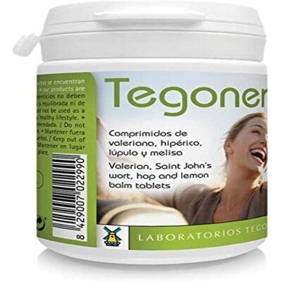 Tegor Tegoner 120 Comprimidos - Auxílio ao sono - Relaxante - Estresse e Fadiga Tegor Tegoner 120 Comprimidos - Auxílio ao sono - Relaxante - Estresse e Fadiga