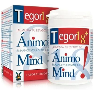 Tegor - 18 + Animo Dietary Supplement - Supports Mood & Nervous System Tegor - 18 + Animo Dietary Supplement - Supports Mood & Nervous System