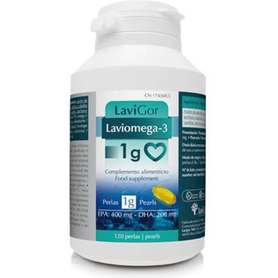 LAVIGOR Laviomega 3 1 g - Nahrungsergänzungsmittel LAVIGOR Laviomega 3 1 g - Nahrungsergänzungsmittel