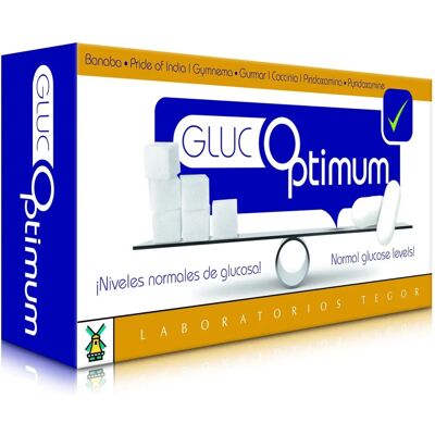 Tegor Glucoptimum 60 Cápsulas - Suplemento para Controlar el Azúcar en Sangre Tegor Glucoptimum 60 Cápsulas - Suplemento para Controlar el Azúcar en Sangre