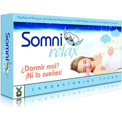 Tegor Somnirelax - Cápsulas para el Sueño - Complemento Alimenticio Tegor Somnirelax - Cápsulas para el Sueño - Complemento Alimenticio