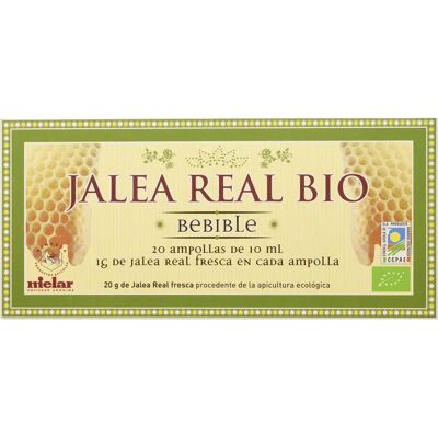 Mielar Bio Royalgelée 20 Ampullen - Royal Jelly Mielar Bio Royalgelée 20 Ampullen - Royal Jelly