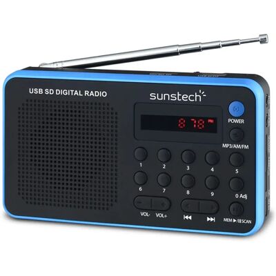 Sunstech RPDS32BL Radio Digital portátil - Radio Sunstech RPDS32BL Radio Digital portátil - Radio