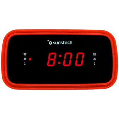 Relógio de Despertar Sunstech FRD60RD - Alarm Clock Relógio de Despertar Sunstech FRD60RD - Alarm Clock