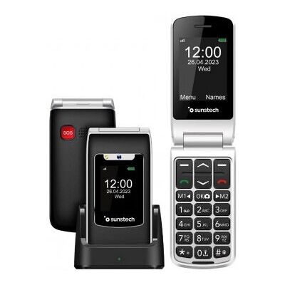 Sunstech Celdt23 - Téléphone Senior - 128 GB - Noir - Publicité Sunstech Celdt23 - Téléphone Senior - 128 GB - Noir - Publicité
