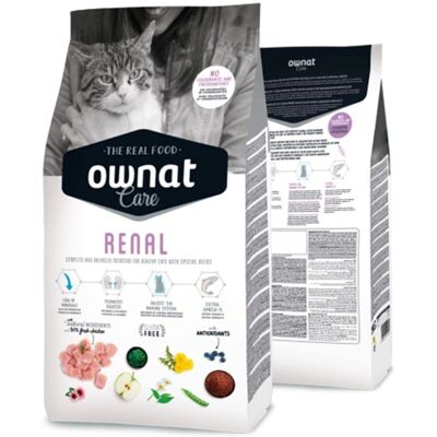 Ownat Care Renal Ração para Gatos - Apoio Renal Ownat Care Renal Ração para Gatos - Apoio Renal