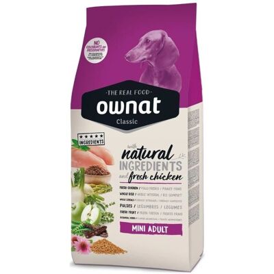 Ownat Classic Mini Chien - Nourriture Petite Race, Riche en Protéines - Publicité Ownat Classic Mini Chien - Nourriture Petite Race, Riche en Protéines - Publicité