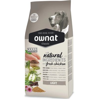 Ownat Pienso Pollo Fresco Ligero - Comida para Perros Ownat Pienso Pollo Fresco Ligero - Comida para Perros