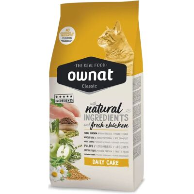 Ownat Classic Cuidados Diários Gato - Frango - Ração para gatos adultos Ownat Classic Cuidados Diários Gato - Frango - Ração para gatos adultos