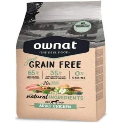 Ownat Ração natural para cães adultos - Frango Ownat Ração natural para cães adultos - Frango