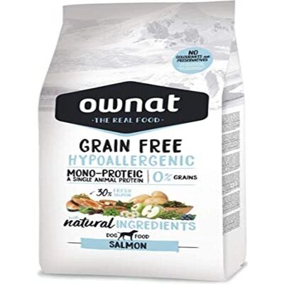 Ownat Pienso Salmon Sin Granos Hipoalergénico para Perros - Comida para Perros Ownat Pienso Salmon Sin Granos Hipoalergénico para Perros - Comida para Perros